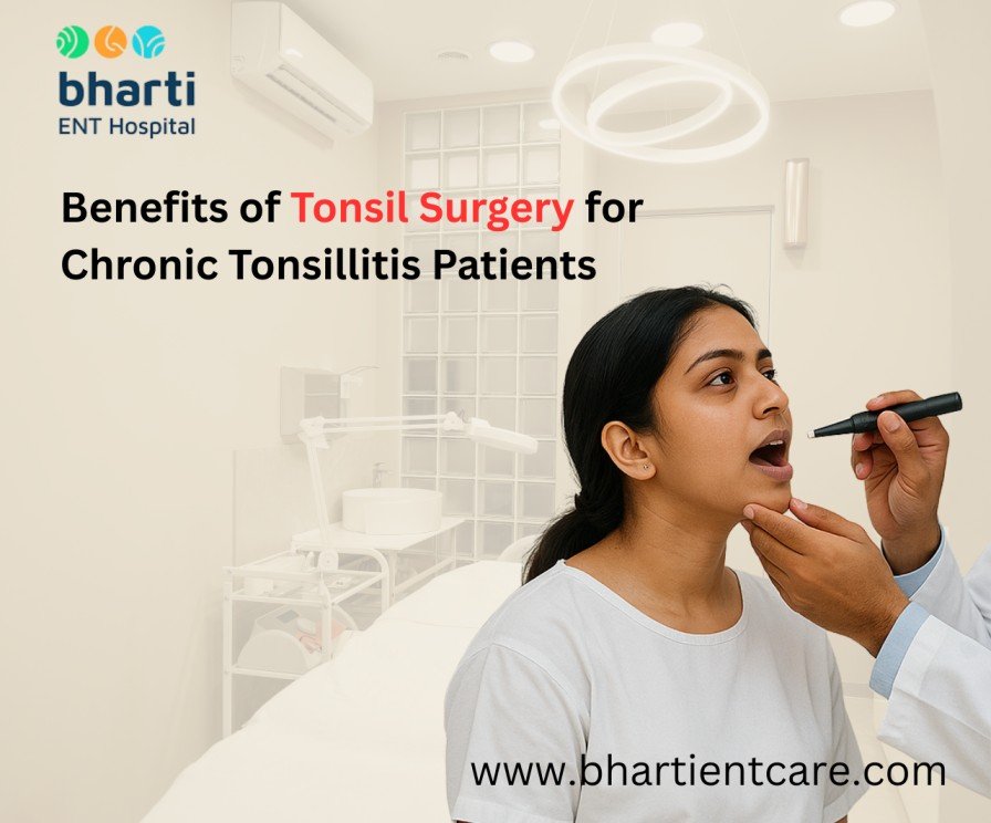 Benefits of Tonsil Surgery for Chronic Tonsillitis Patients