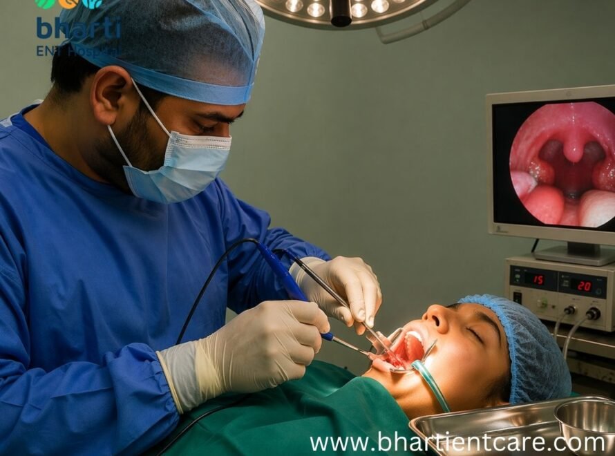 how tonsils are removed