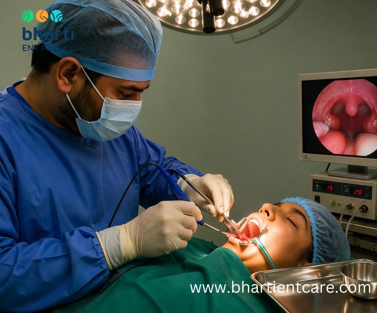 how tonsils are removed