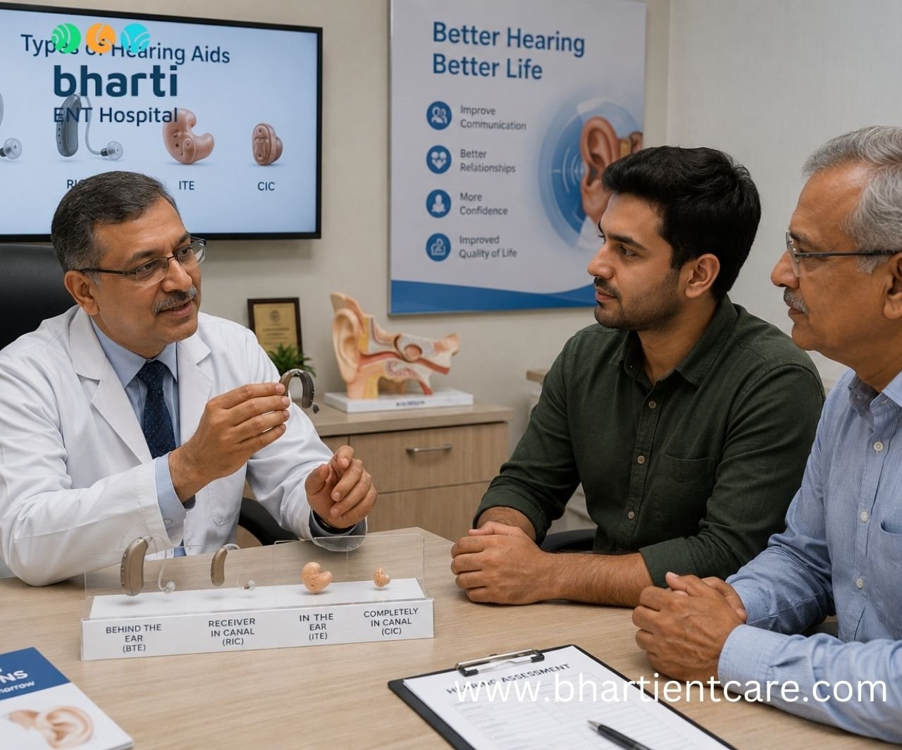 types of hearing aids